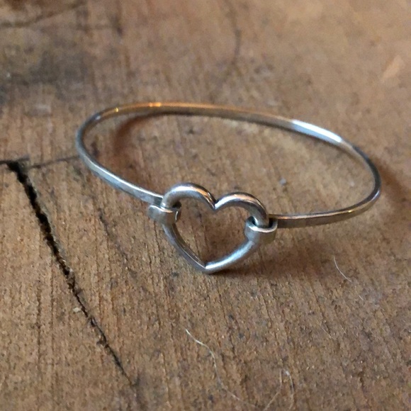 James Avery Jewelry - 🛍SALE!!! James Avery silver heart bracelet!